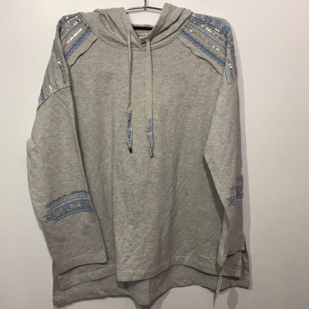 🌸Cotton embellished women’s Plus Size hoodie sweatshirt🌸 - Picture 3 of 8